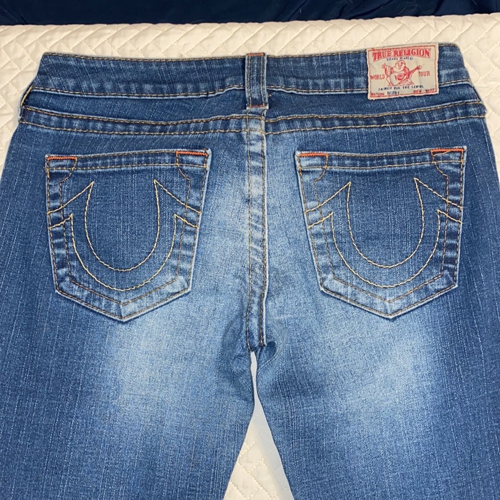 True Religion Bobby Low Rise Flares - Picture 6 of 7